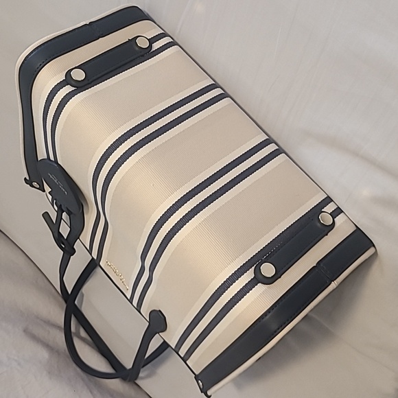 Kate Spade Market Striped Canvas Medium Tote - Picture 3 of 10